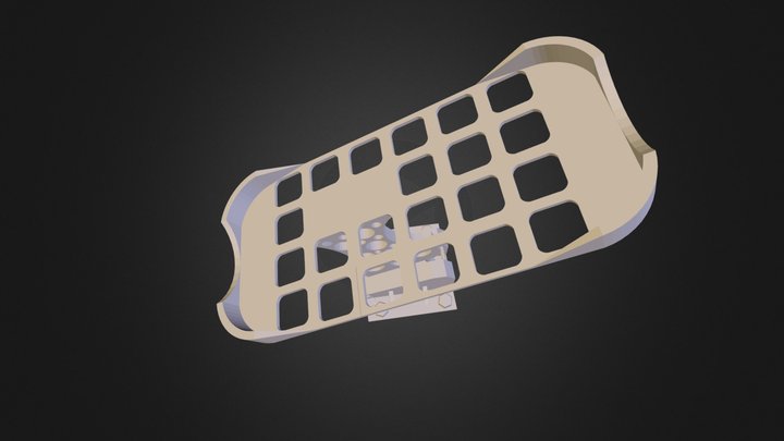 Flight Pedal 3D Model