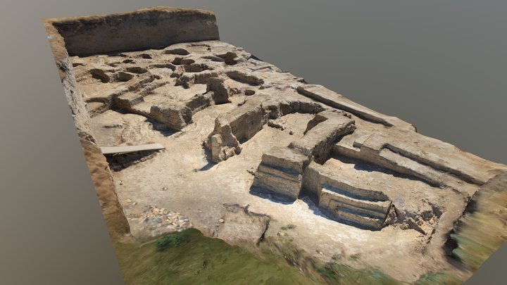 Акрополь Фанагории, раскоп "Верхний город" 3D Model