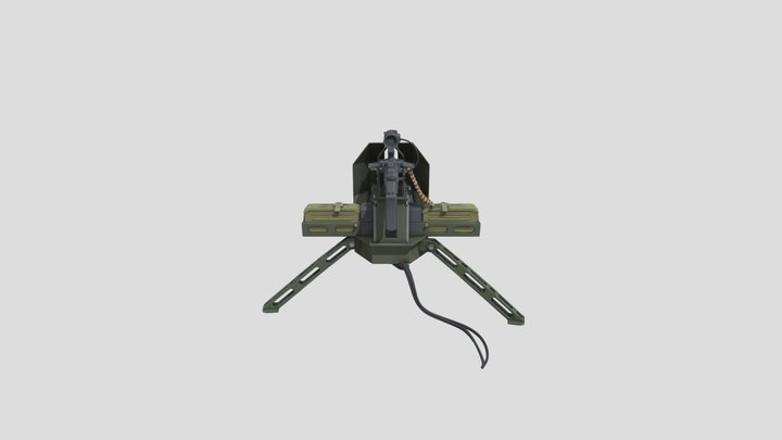 RF Auto-Turret – Free 3D Model STL