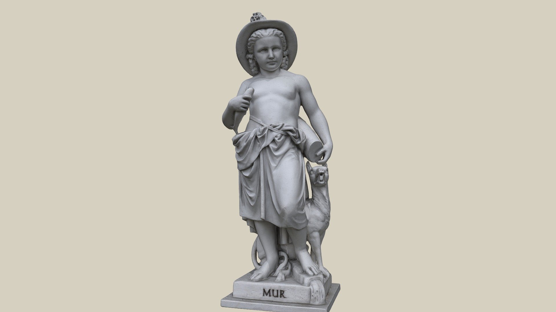 Flussmädchen Mur — Sketchfab embed 3D viewer