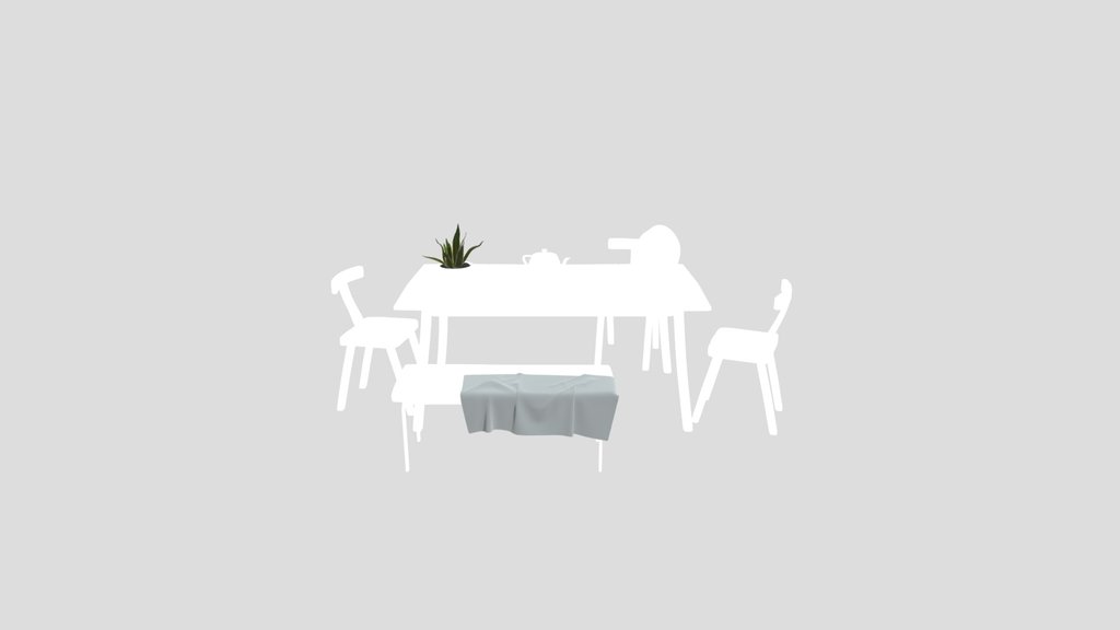 Scandinavian Dining Set