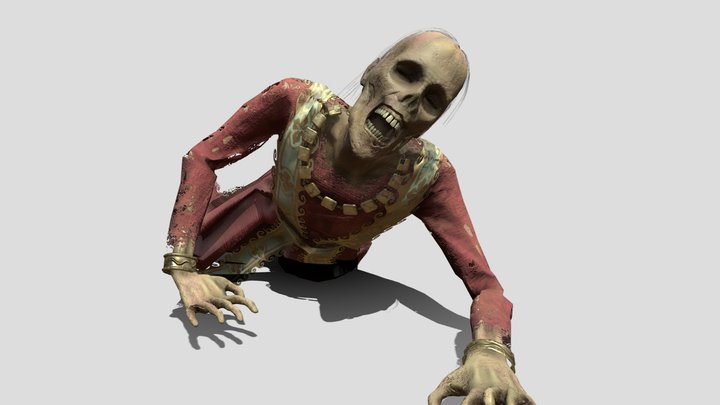 Royal Mummy (Rig) 3D Model