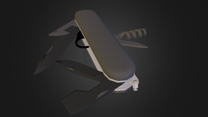 SwissKnife 3D Model