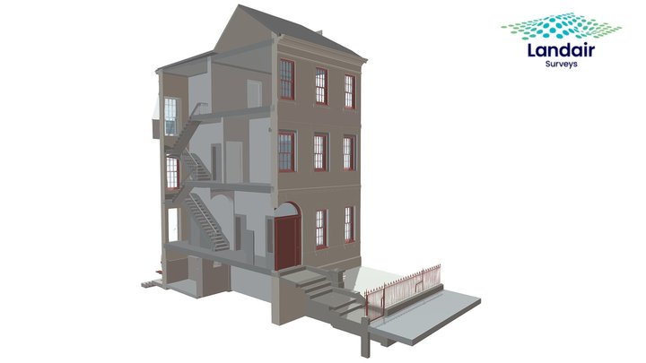 BUILDING SECTION (LOD300) 3D Model