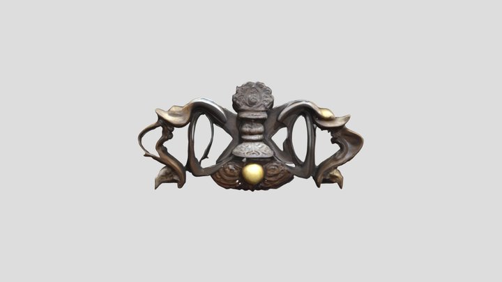 Cultural Emblem 3D Model