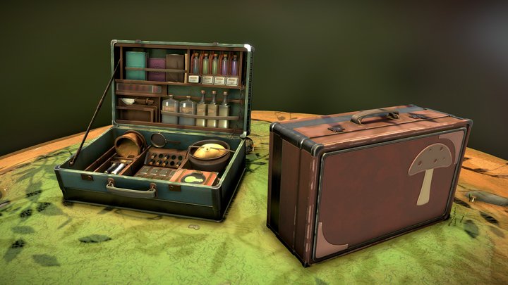 Herbalist's Adventure Kit 3D Model