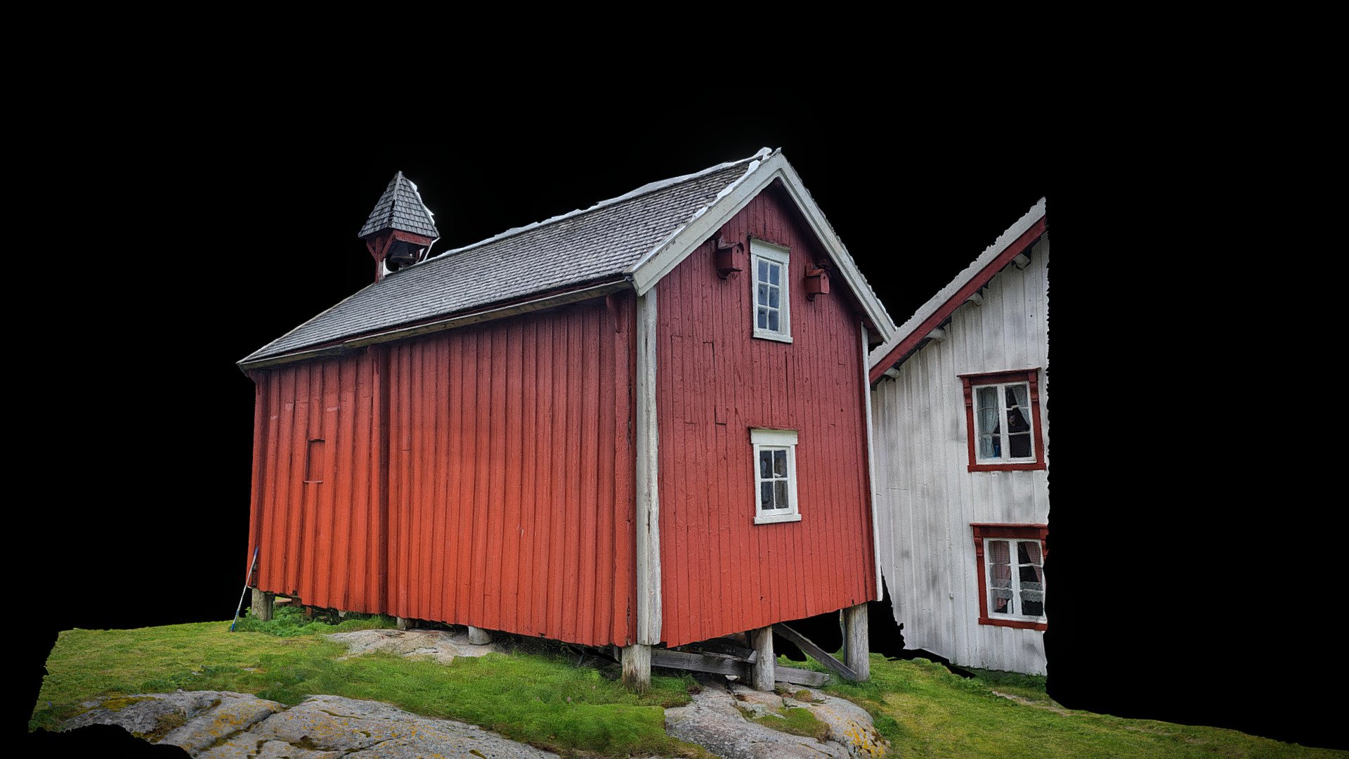 Korsnes museum, Old house