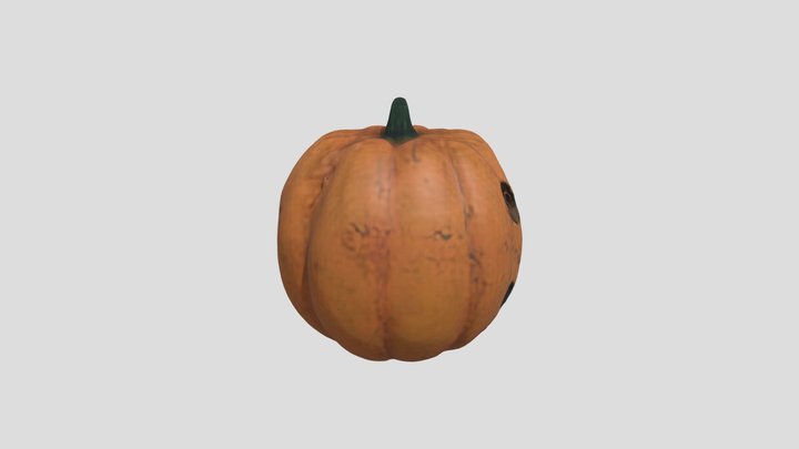 Halloween Pumpkin 3D Model