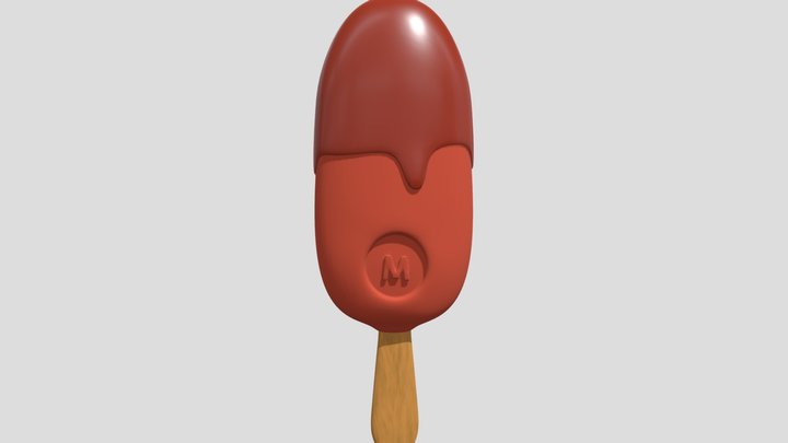 Icecream choco 3D Model