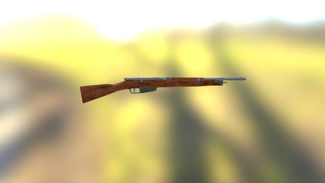 Mannlicher Carcano 3D Model