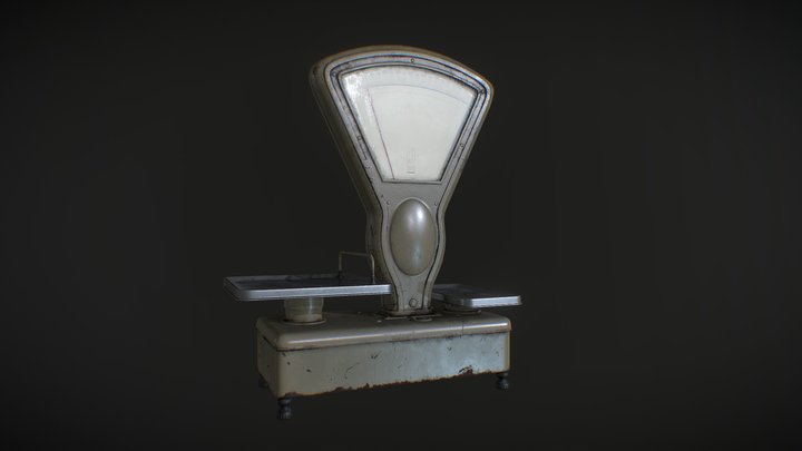 Soviet scales 3D Model