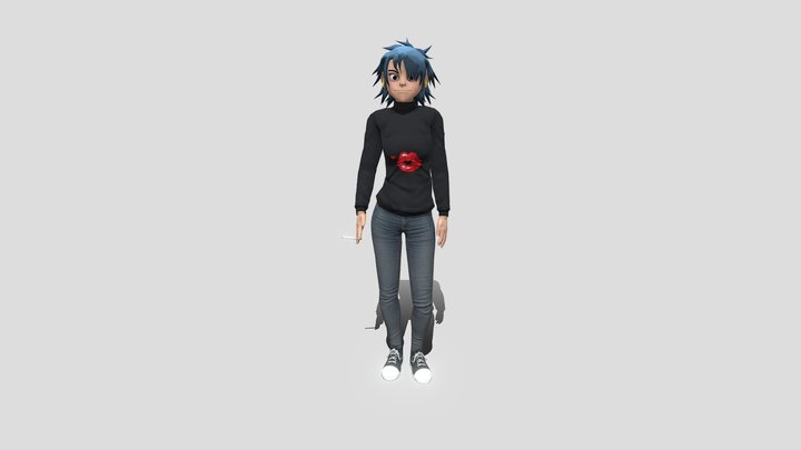Noodle Sketchfab 3D Model