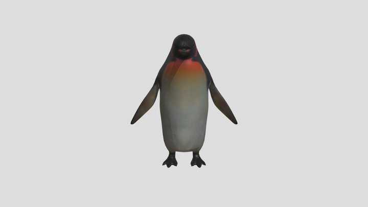 Penguin V2 3D Model