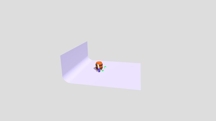 Low Poly Gaming 3d Objects 3D Model