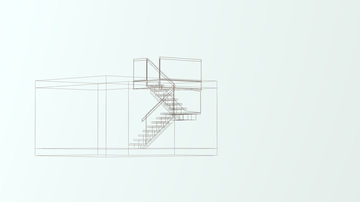 Schody-Q.pl -Lodz-bele-Wodka-szyba 3D Model