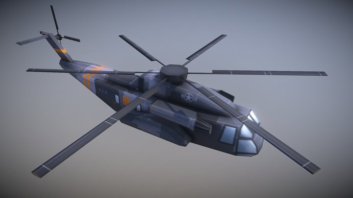 Sea Stallion - LowPoly - Mobile Game Model 3D Model