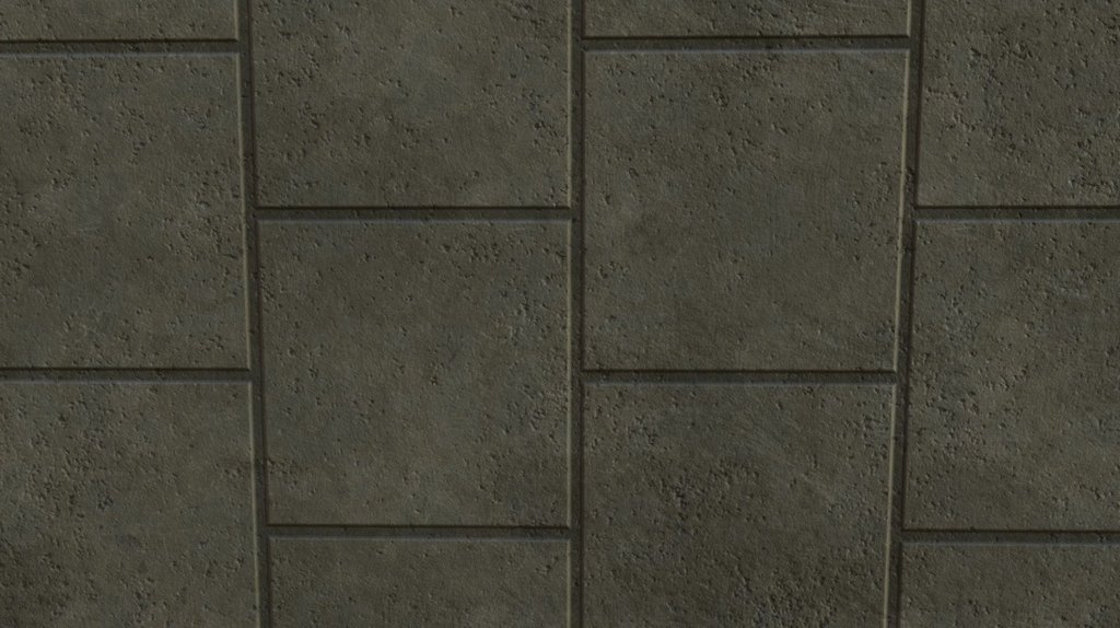 LargeTileCB PBR Material