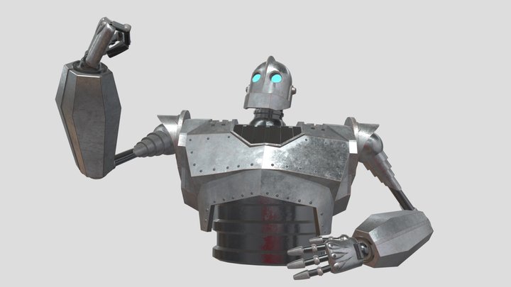 Iron Giant 3D Model