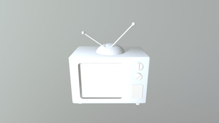 Television 3D Model