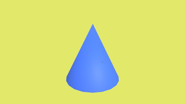 Placeholder Cone 3D Model