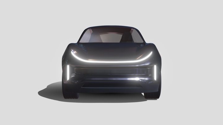 "Noche" - Autonomous Vehicle by Emilio Cole 3D Model