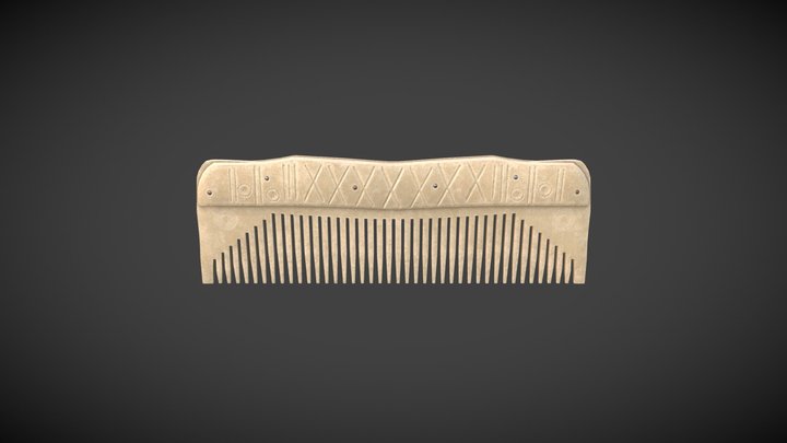 Viking comb 3D Model