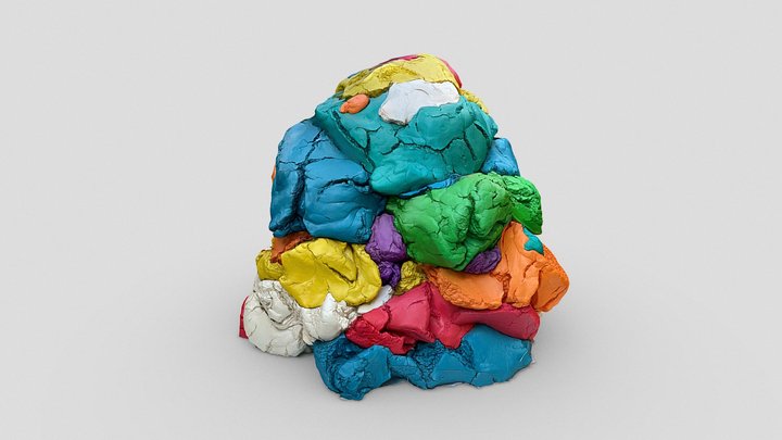 Day 292: Jeff Koons' Play Doh @Station F, Paris – Free 3D Model STL
