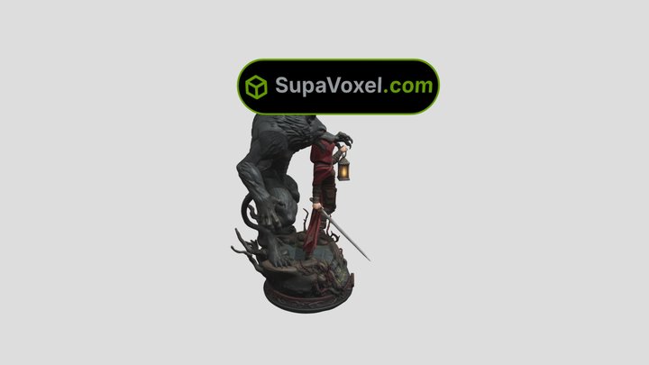 Red Riding Hood and - Hyper3D vs SupaVoxel