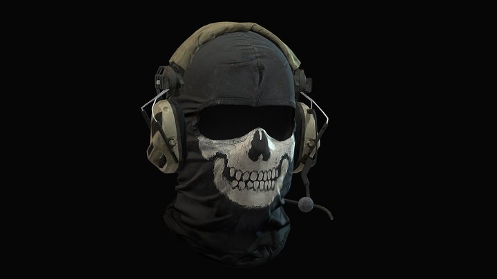 Ghost mask 3D Model