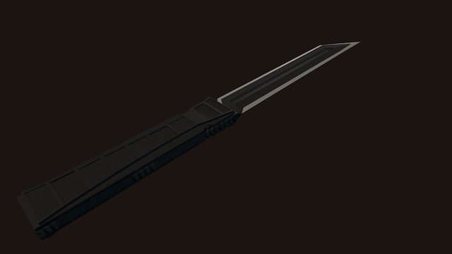 TACTICAL KNIFE 3D Model