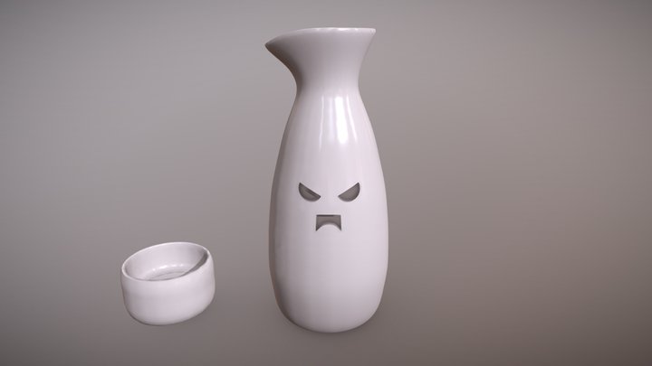 Tokkuri 3D Model