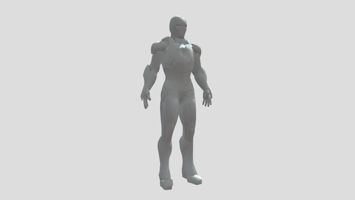 Iron man 3D Model