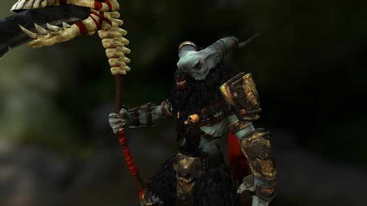 Goatman 3D Model