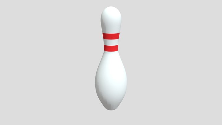 Bowling Pin 3D Model