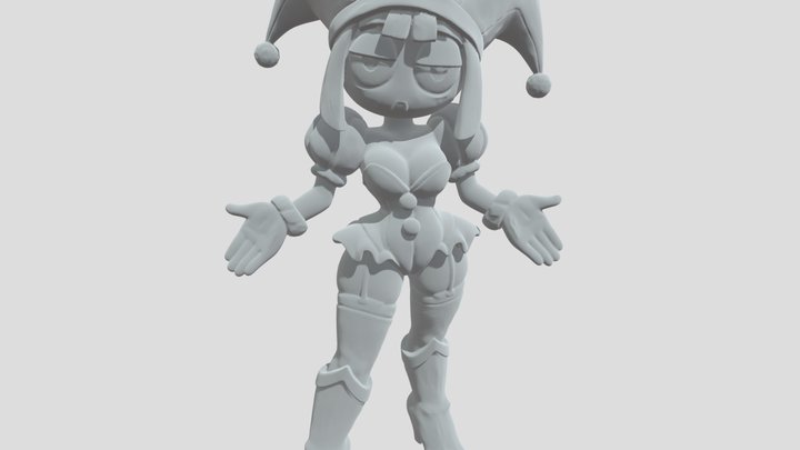 Carnival Jester 3D Model