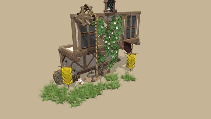 Gat320 Enviroment Example 3D Model