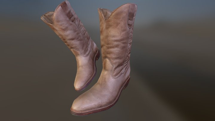 Boots 2 3D Model
