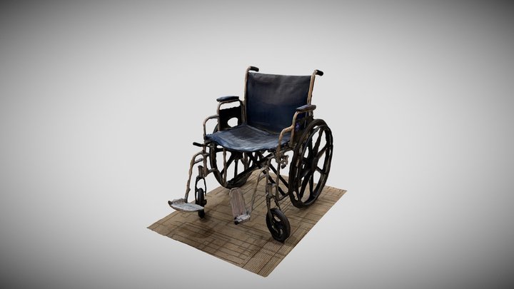 Wheel Chair 3D Model