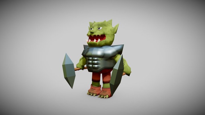 Orc 3D Model