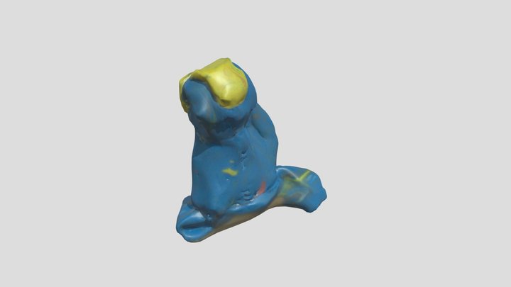blue creature – Modello 3D gratuito STL