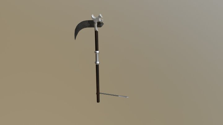 Jacob Sidilau Ax130 Project4 Scythe 3D Model