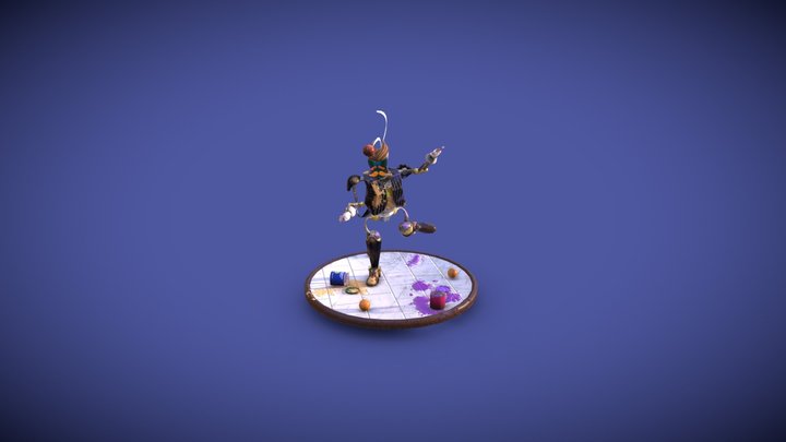 Food Fight! - NC Skills Tryouts 2025 3D Model
