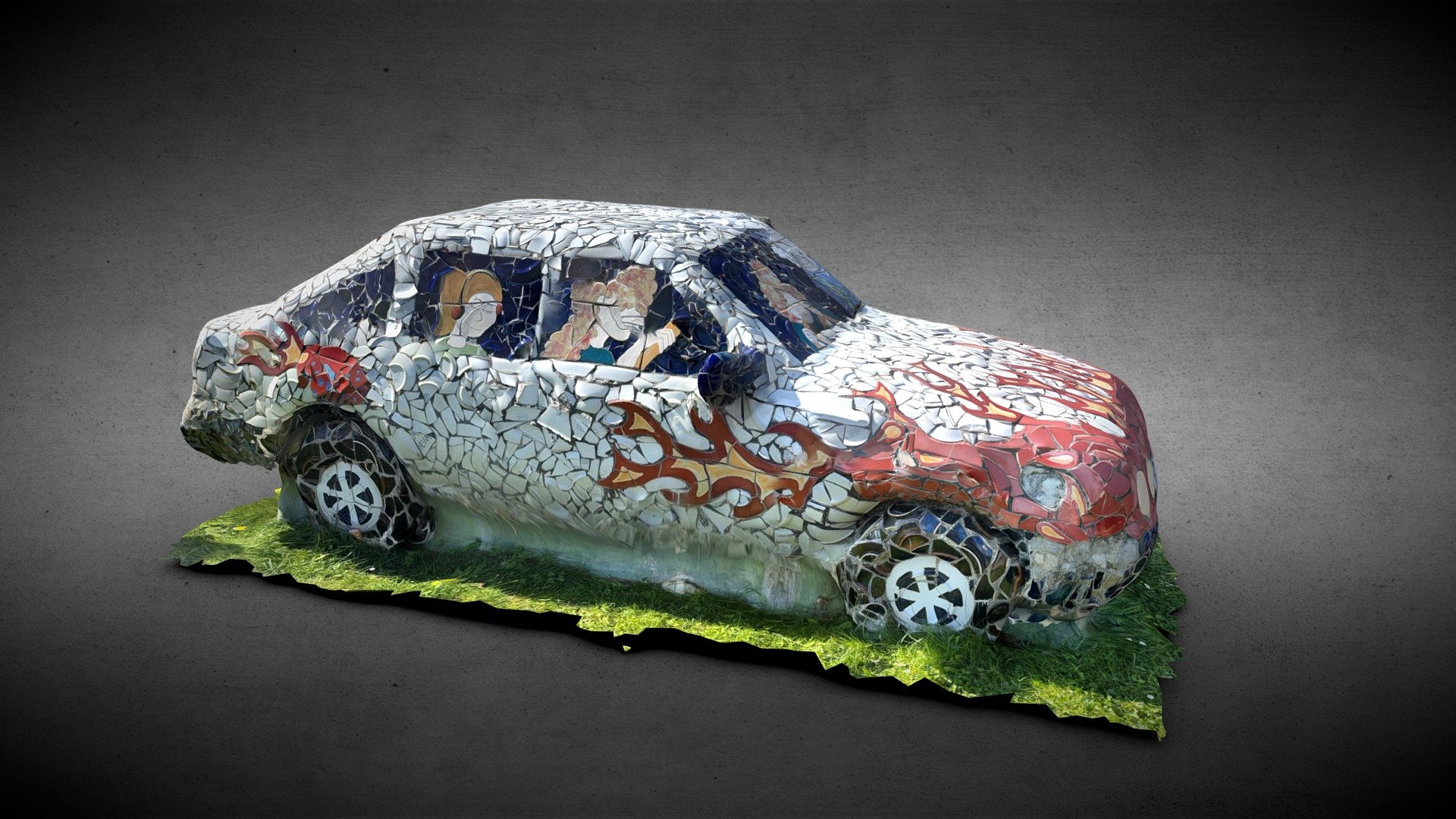 Crazy car - Metascan Photogrammetry
