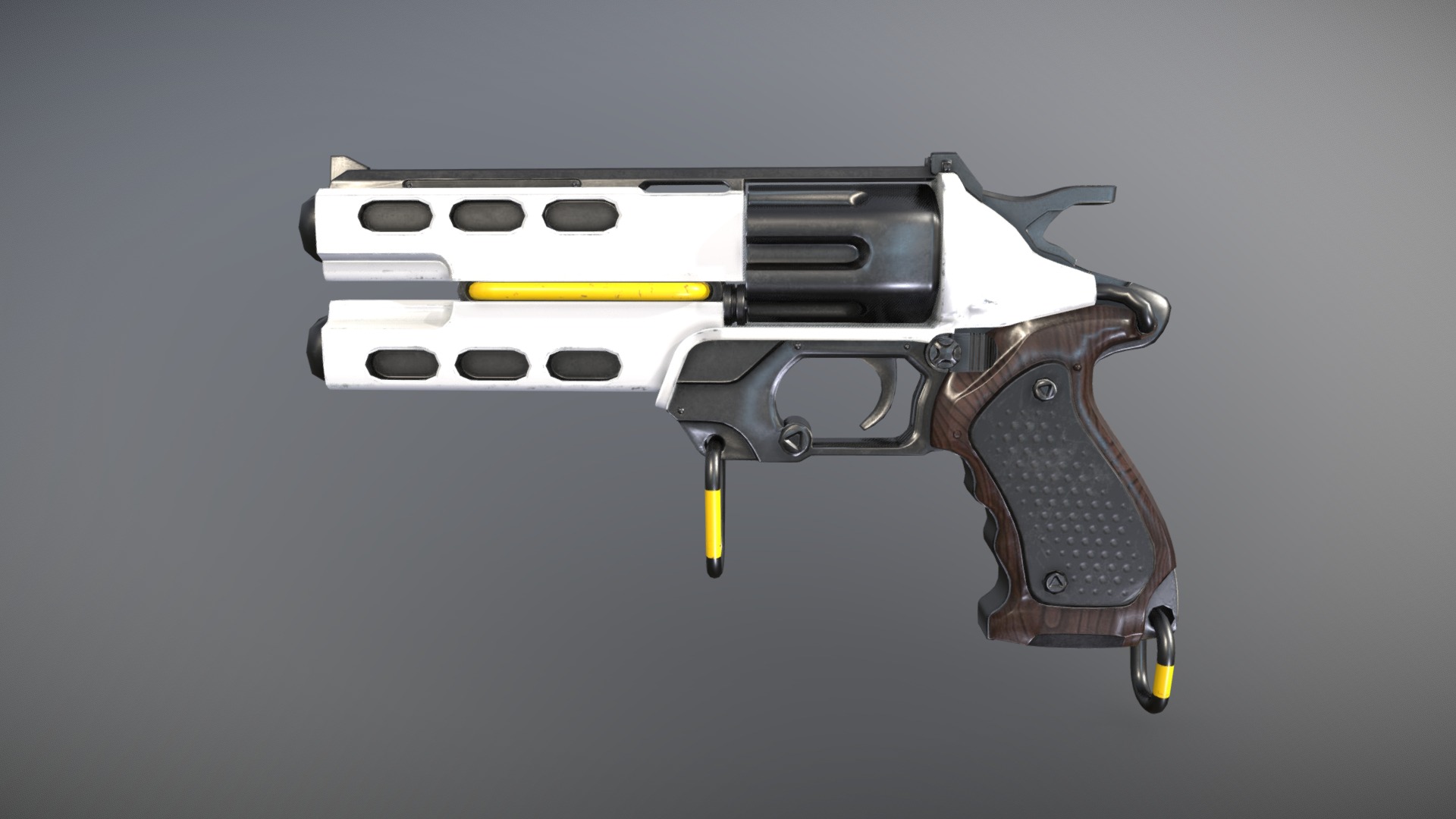 Gun - 3D model by wegielpawel [db407f9] - Sketchfab