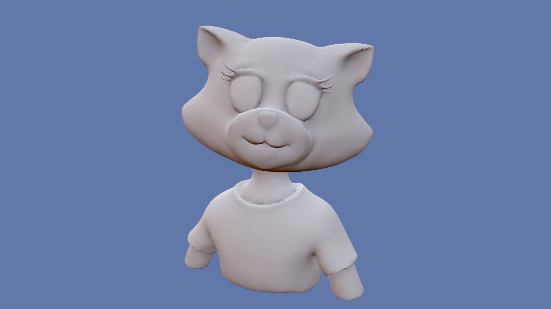 Lil' Speeder - Cat Toon Bust