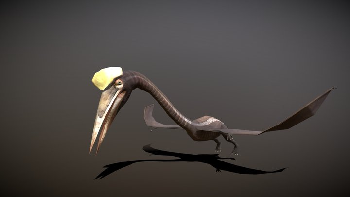 3DRT Dinosaurs - Quetzalcoatlus 3D Model