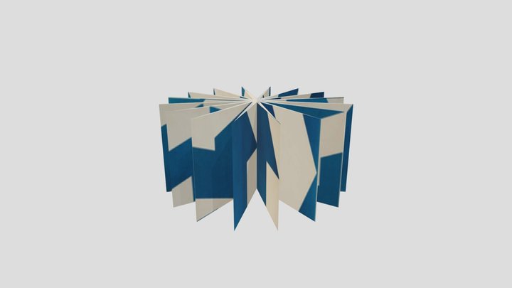 Livro Barcelona - Ivan Serpa 3D Model