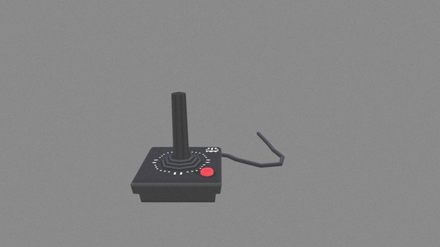 Atari Remote 3D Model