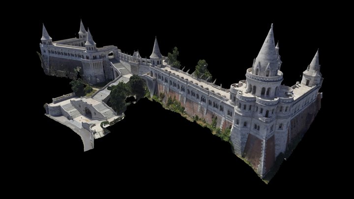 Halászbástya 3D Model