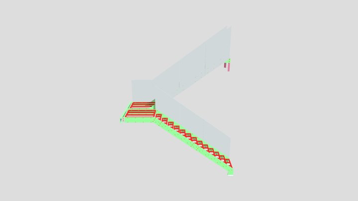 Лестница №5 3D Model